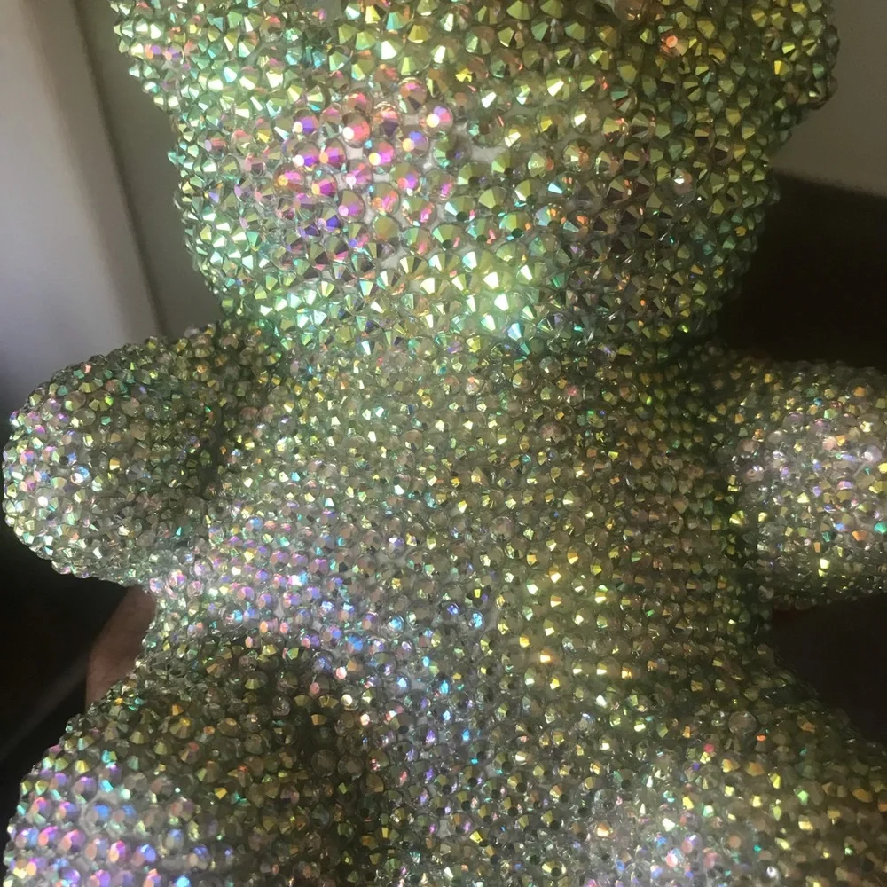BLINGED OUT TEDDY BEAR - Picture 13 of 16